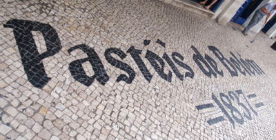 Pastéies of Belém, 
Pastries since 1837!